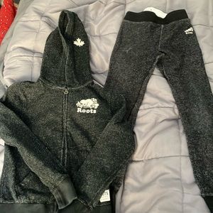 Dark grey Roots loungewear